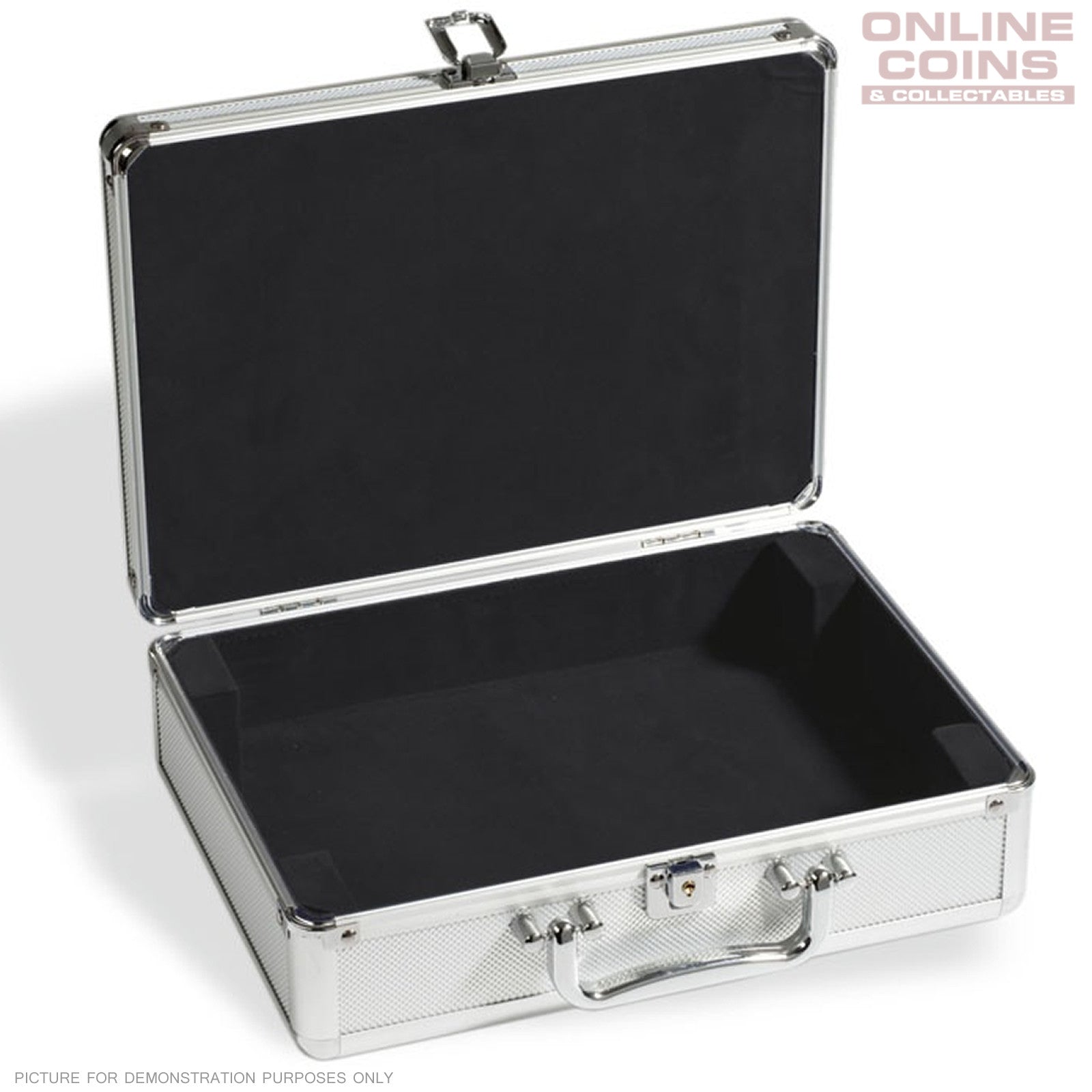 Lighthouse Aluminium CARGO S6 Coin Case - Empty (KOSLEER) Black Lined